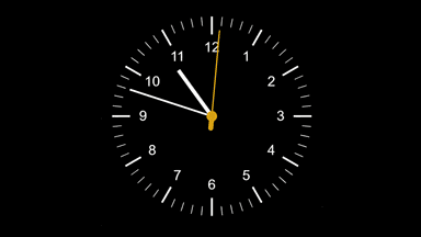 Live Clock Gauge