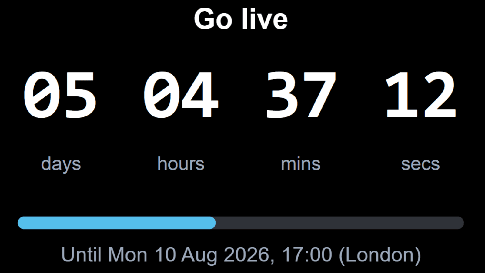 Countdown Timer