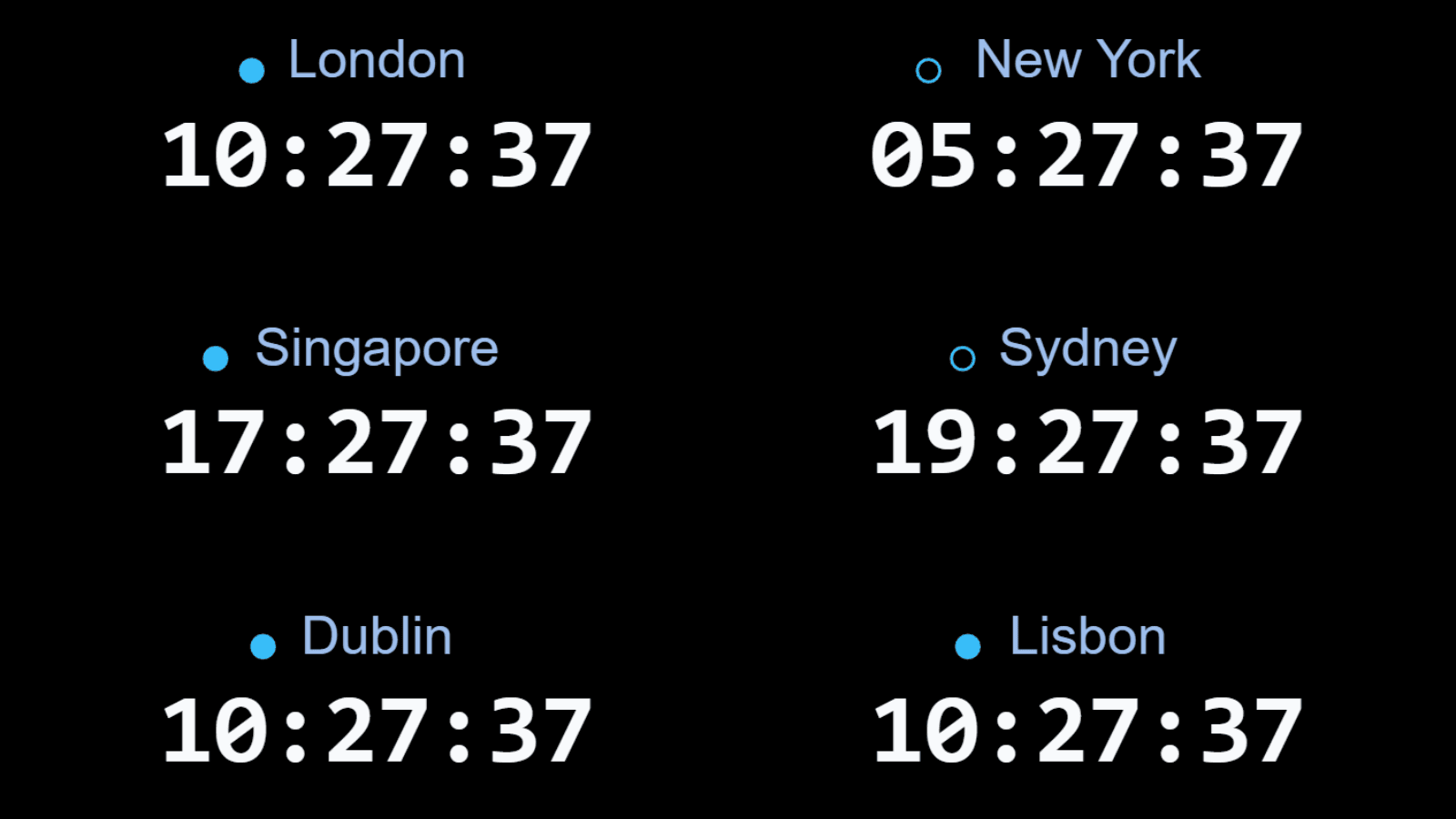 World Clock